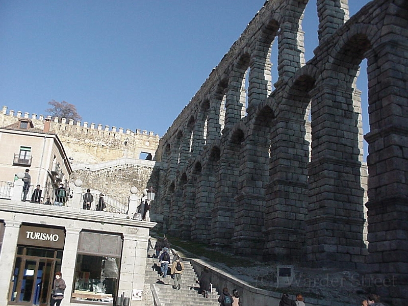 Roman Aquaducts In Segovia 2.jpg